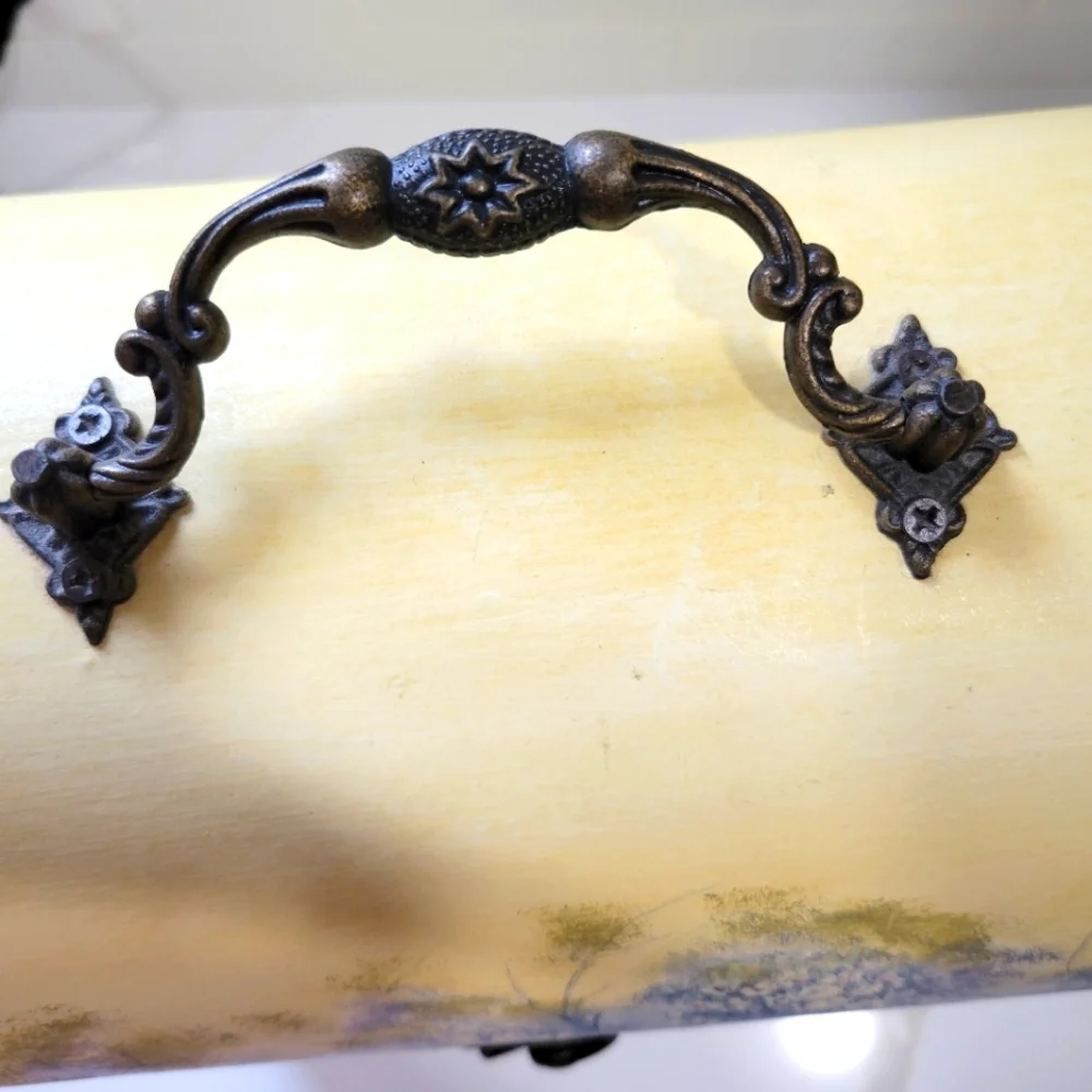Vintage Floral Decorative Box